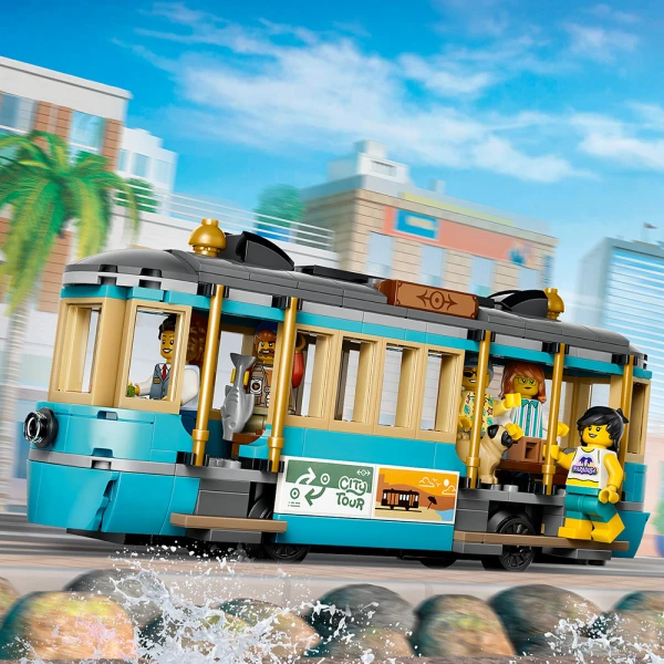 LEGO® CITY TRAINS ΚΛΑΣΙΚΟ ΠΑΡΑΘΑΛΑΣΣΙΟ ΤΡΑΜ
