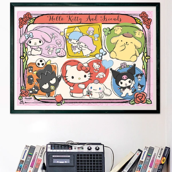 CLEMENTONI ΠΑΖΛ H.Q. HELLO KITTY 1000 τεμ.