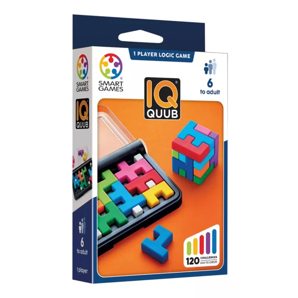 SMARTGAMES ΕΠΙΤΡΑΠΕΖΙΟ IQ QUUB - 120 ΠΡΟΚΛΗΣΕΙΣ
