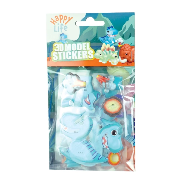 3D STICKER ΠΑΖΛ 24 τεμ. ΔΕΙΝΟΣΑΥΡΟΙ - 3 ΣΧΕΔΙΑ