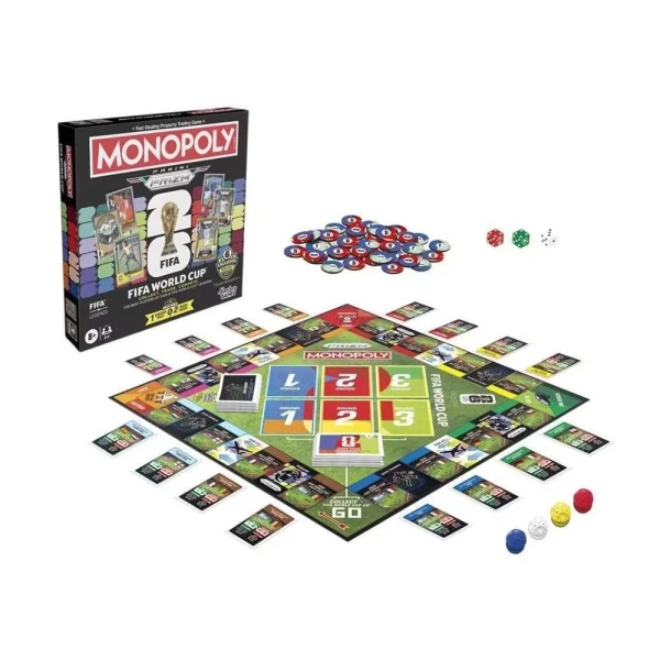 ΕΠΙΤΡΑΠΕΖΙΟ ΠΑΙΧΝΙΔΙ MONOPOLY PANINI FIFA EDITION - PRIZM FIFA WORLD CUP EDITION CORE GAME