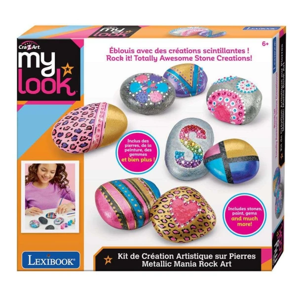 LEXIBOOK CRA-Z-ART ROCK ART CRAFT KIT