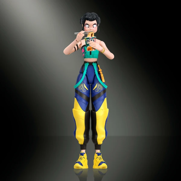 K-POP FIGURE 15cm WITH EXPRESSIONS & ACCESSORIES - ZOEY