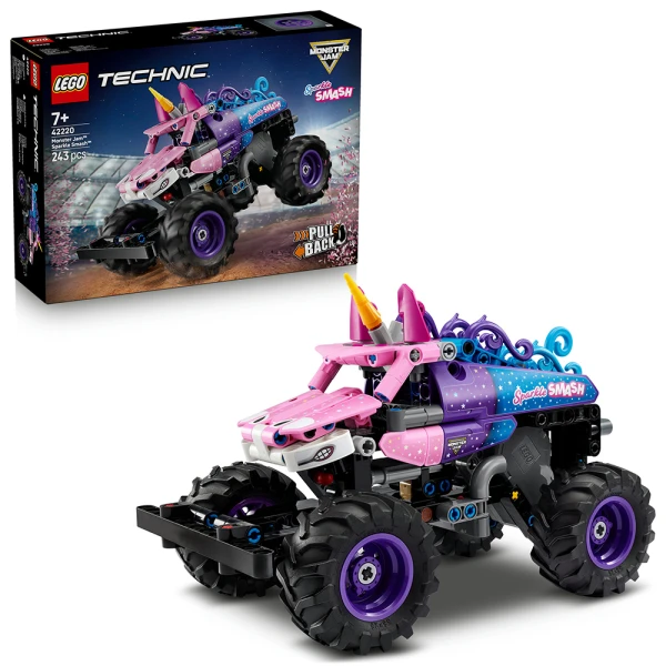 LEGO® TECHNIC MONSTER JAM™ SPARKLE SMASH™ PULL-BACK