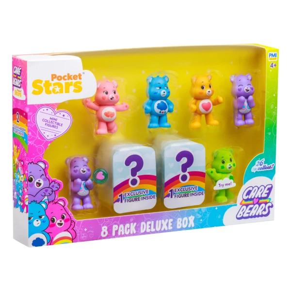 CARE BEARS 8 ΣΥΛΛΕΚΤΙΚΕΣ ΦΙΓΟΥΡΕΣ 5εκ - 4 ΣΧΕΔΙΑ