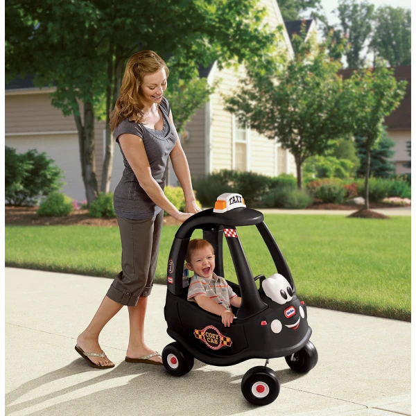 LITTLE TIKES COZY COUPE ΤΑΞΙ ΜΑΥΡΟ
