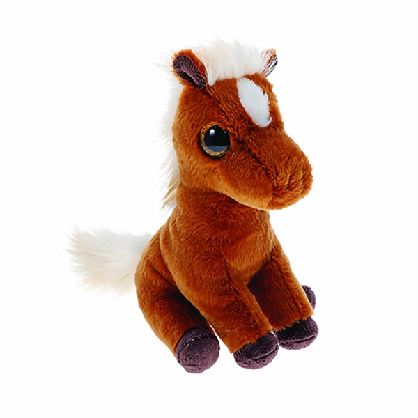 TY BEANIE BOOS ΧΝΟΥΔΩΤΟ ΚΑΦΕ ΑΛΟΓΑΚΙ ΜΕ ΛΕΥΚΗ ΧΑΙΤΗ 15 εκ.