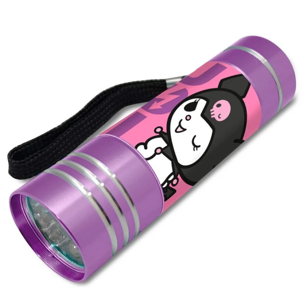 ALUMINIUM TORCH 9 LEDS KUROMI - 4 DESIGNS