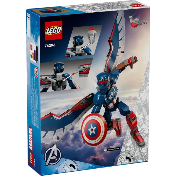 LEGO® MARVEL ΦΙΓΟΥΡΑ ΚΑΤΑΣΚΕΥΗΣ ΝΕΟΣ ΚΑΠΤΕΝ ΑΜΕΡΙΚΑ
