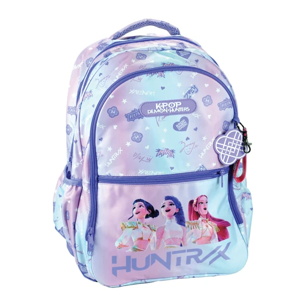 ΤΣΑΝΤΑ ΔΗΜΟΤΙΚΟΥ ΟΒΑΛ K-POP DEMON HUNTERS PURPLE HUNTRIX
