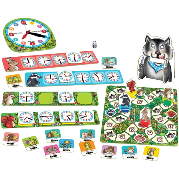 ORCHARD TOYS ΕΠΙΤΡΑΠΕΖΙΟ ΠΑΙΧΝΙΔΙ ΤΙ ΩΡΑ ΕΙΝΑΙ ΚΥΡΙΕ ΛΥΚΕ;