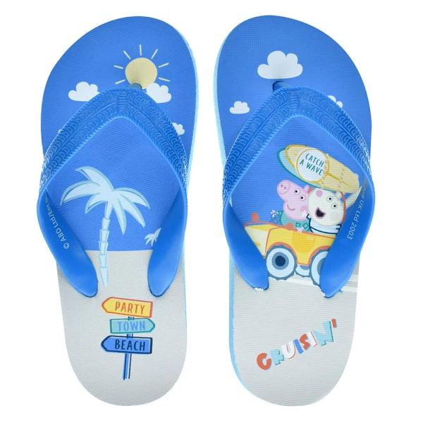 ΣΑΓΙΟΝΑΡΕΣ PEPPA PIG TURTLEY ΜΠΛΕ-ΓΚΡΙ