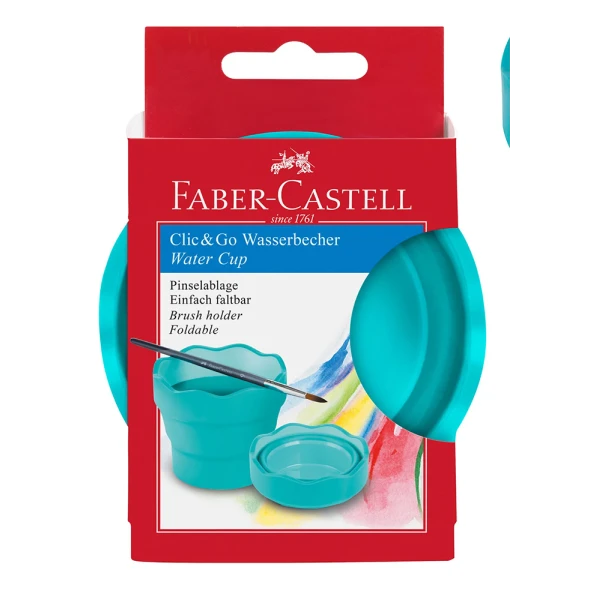 FABER CASTELL ΠΤΥΣΣΟΜΕΝΟ ΠΟΤΗΡΙ CLICK & GO ΤΥΡΚΟΥΑΖ