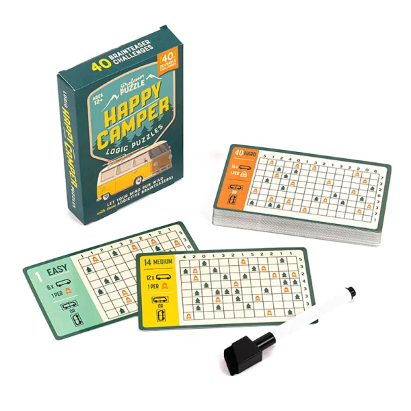 PROFESSOR PUZZLE HAPPY CAMPER ΠΑΖΛ ΛΟΓΙΚΗΣ