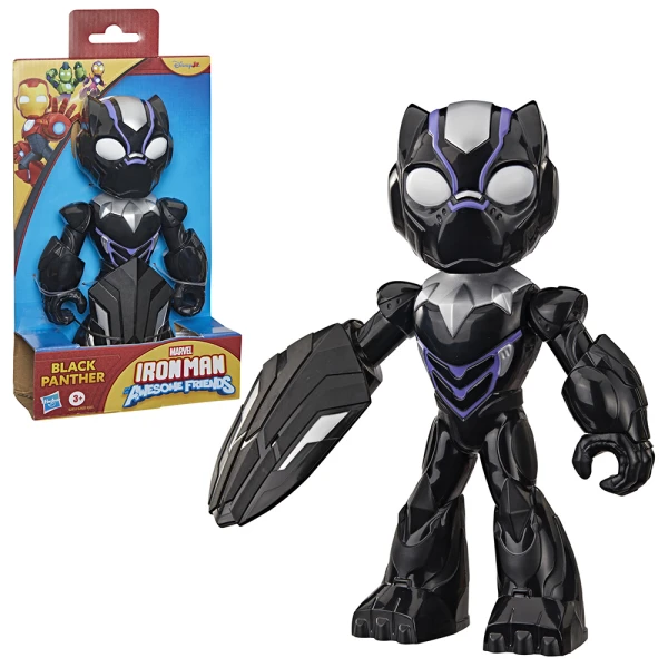 MARVEL IRON MAN AND HIS AWESOME FRIENDS SUPERSIZED ΦΙΓΟΥΡΑ BLACK PANTHER