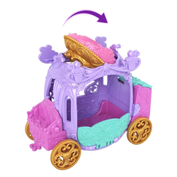 DISNEY PRINCESS CARRIAGE WITH SURPRISE MINI DOLL