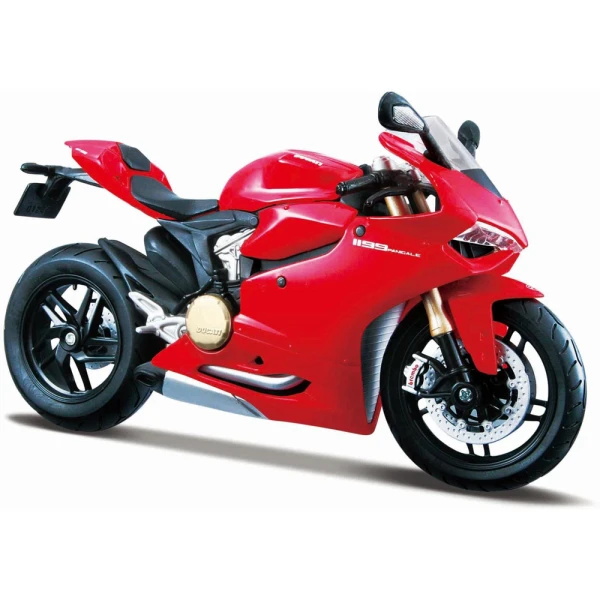 MAISTO 1:12 MOTORCYCLES - DUCATI 1199 PANIGALE RED