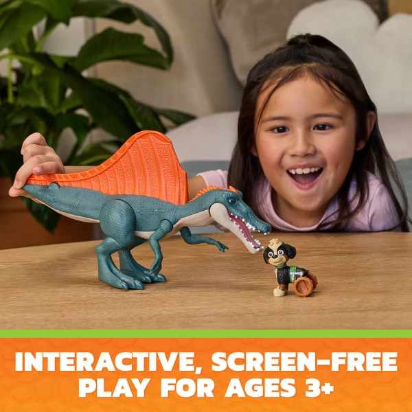 PAW PATROL DINO MOVIE PLAYSET REX AND SPINOSAURUS