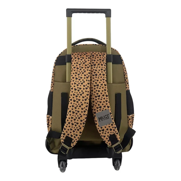 MUST TEAM SCHOOL TROLLEY BACKPACK 34x20x44 cm 3 CASES MEOW