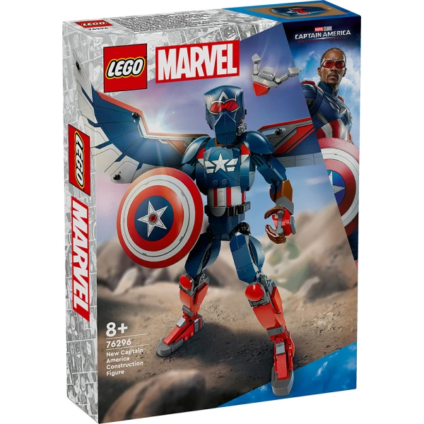 LEGO® MARVEL ΦΙΓΟΥΡΑ ΚΑΤΑΣΚΕΥΗΣ ΝΕΟΣ ΚΑΠΤΕΝ ΑΜΕΡΙΚΑ