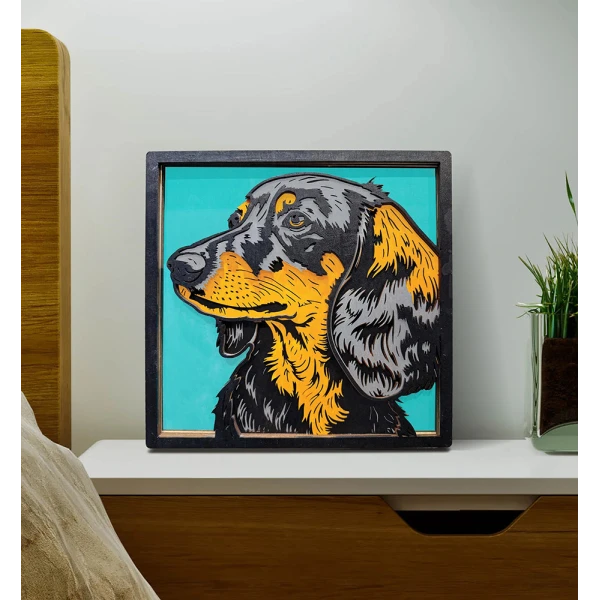 SPLAT PLANET ΞΥΛΙΝΟ ΣΕΤ ΖΩΓΡΑΦΙΚΗΣ SAUSAGE DOG