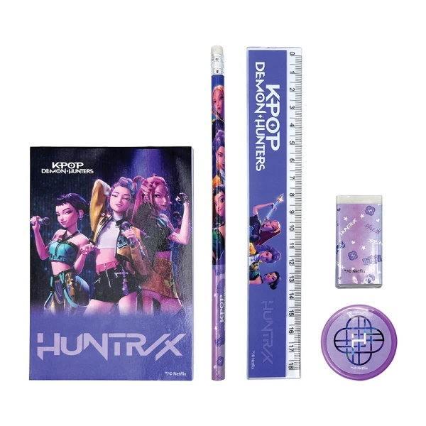 ΣΕΤ ΣΧΟΛΙΚΟ & ΜΠΛΟΚΑΚΙ ΣΗΜΕΙΩΣΕΩΝ K-POP DEMON HUNTERS
