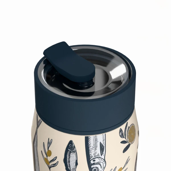 ESTIA HOME ART ΘΕΡΜΟΣ LENS SAVE THE AEGEAN 360ml SALT LIFE
