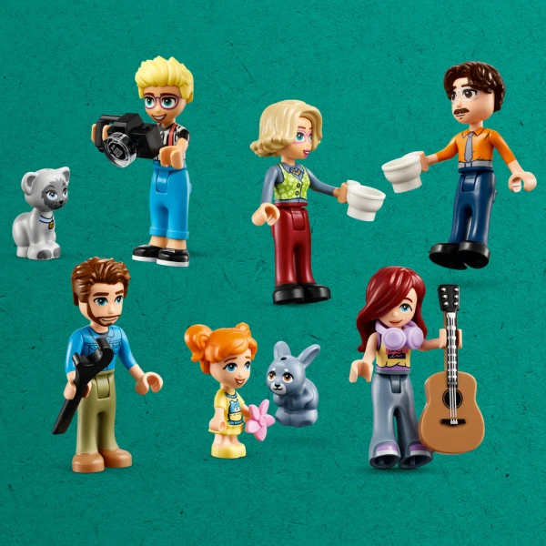 LEGO® FRIENDS ΤΑ ΣΠΙΤΙΑ ΤΗΣ ΟΙΚΟΓΕΝΕΙΑΣ ΤΟΥ ΌΛΛΙ ΚΑΙ ΤΗΣ ΠΕΙΖΛΙ