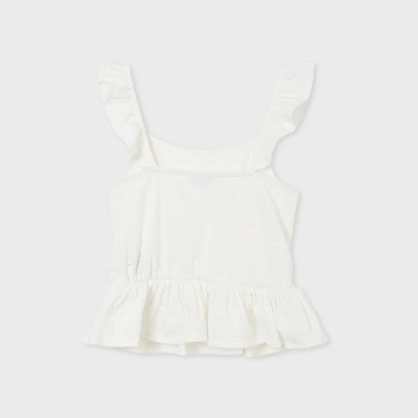 MAYORAL BRACES BLOUSE ECRU