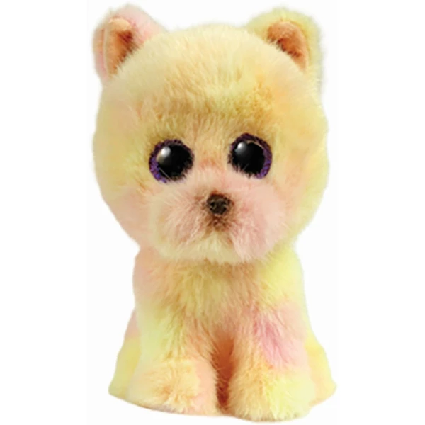 TY BEANIE BOOS ΧΝΟΥΔΩΤΟ ΣΚΥΛΟΣ ΠΟΜΕΡΑΝΙΑΝ ΑΝΟΙΧΤΟ ΚΙΤΡΙΝΟ 15 εκ.