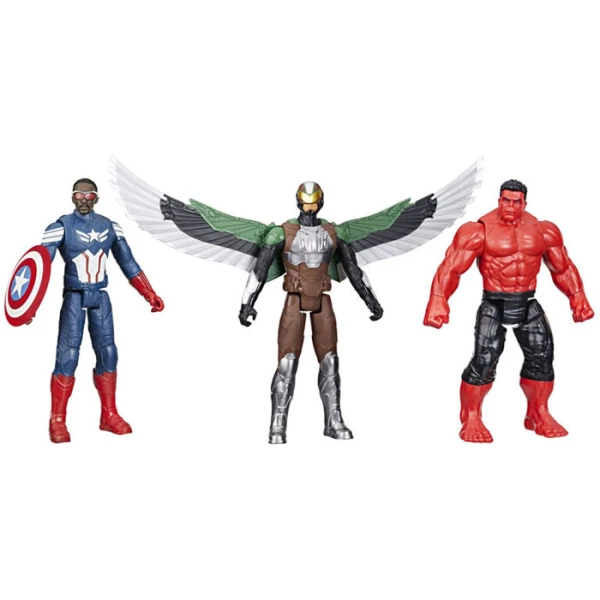 MARVEL STUDIOS BRAVE NEW WORLD TITAN HERO SERIES ΣΕΤ 3 ΦΙΓΟΥΡΕΣ