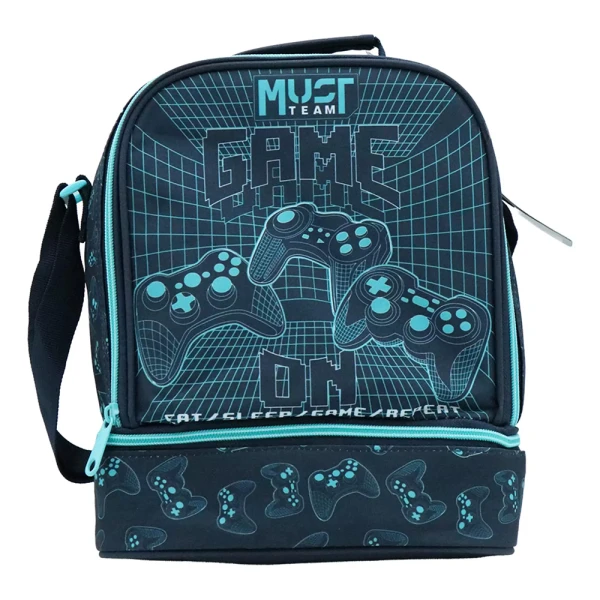 MUST TEAM INSULATED LUNCH BAG 22X16X28 cm GAME ON