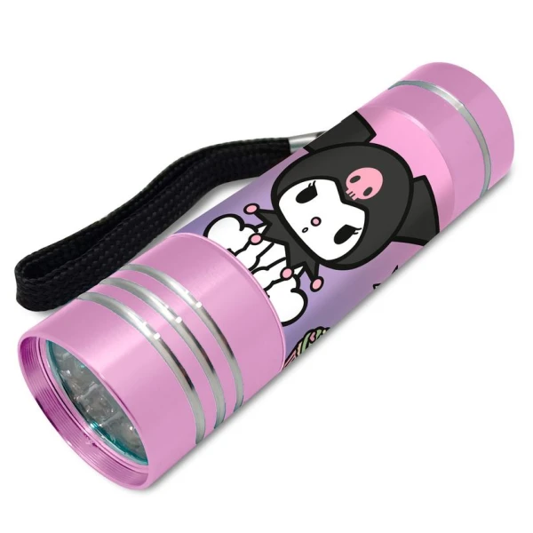 ALUMINIUM TORCH 9 LEDS KUROMI - 4 DESIGNS