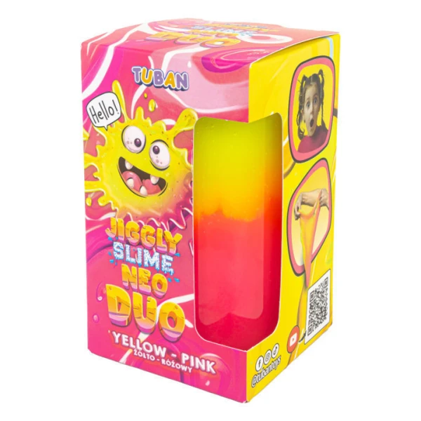 TUBAN JIGGLY SLIME ΝΕΟ DUO ΚΙΤΡΙΝΟ/ΡΟΖ