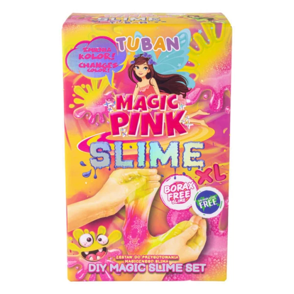 TUBAN DIY SLIME ΣΕΤ ΚΑΤΑΣΚΕΥΗΣ SLIME MAGIC PINK XL