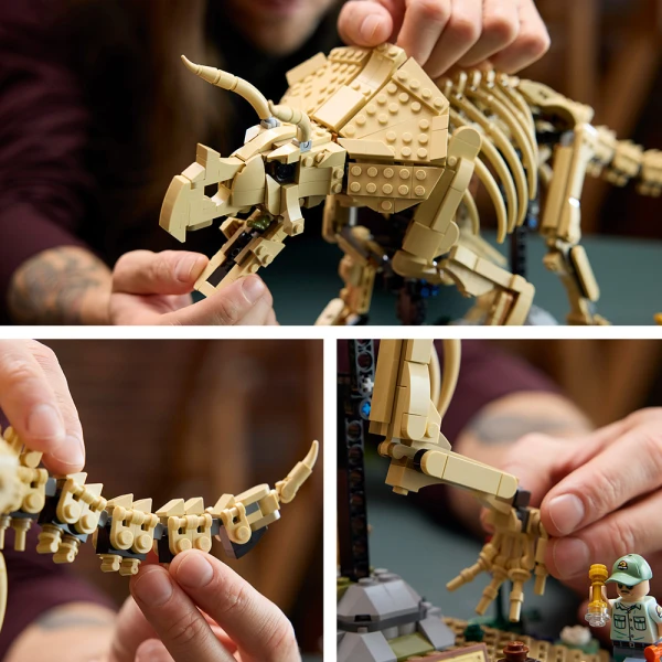 LEGO® JURASSIC WORLD ΑΠΟΛΙΘΩΜΑΤΑ ΔΕΙΝΟΣΑΥΡΩΝ ΤΡΙΚΕΡΑΤΟΨ