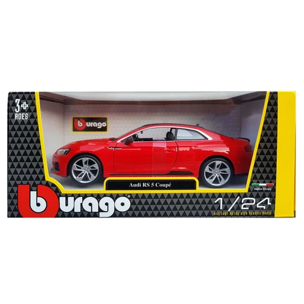 BBURAGO 1:24 AUDI RS 5 COUPE RED