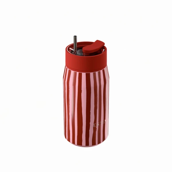 ESTIA HOME ART THERMOS LENS SAVE THE AEGEAN 360ml VIVA STRIPE