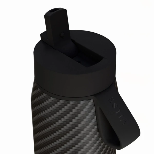 ESTIA HOME ART ΘΕΡΜΟΣ PULSE SAVE THE AEGEAN 500ml CARBON FIBRE
