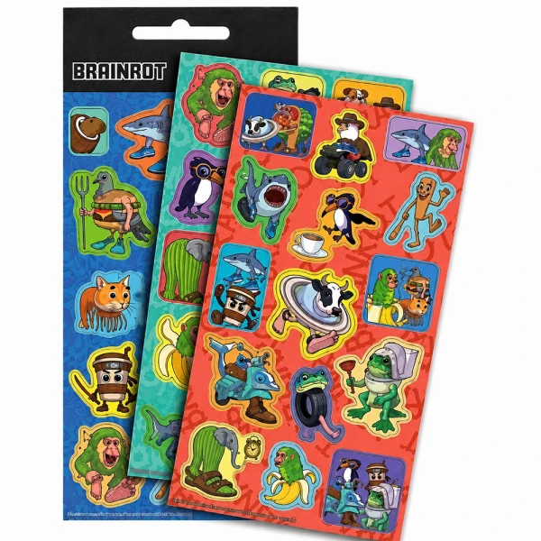 LASER STICKERS TOIKIDO BRAINROT