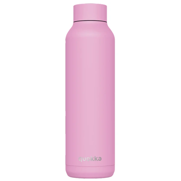 QUOKKA STAINLESS STEEL ΜΠΟΥΚΑΛΙ ΘΕΡΜΟΣ SOLID 630ml BLOSSOM PINK