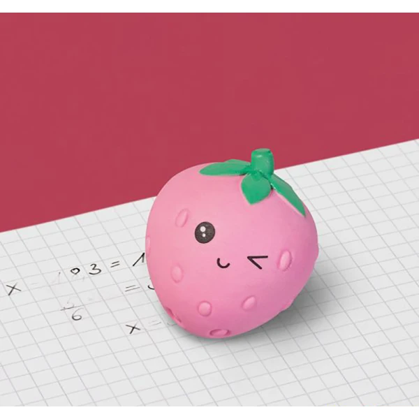 BRUNNEN FRUITY LOVE - STRAWBERRY ERASER 4x5 cm