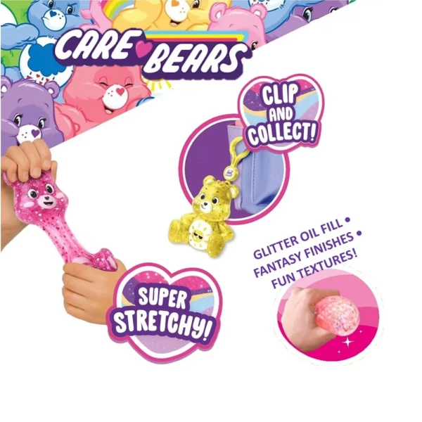 STRETCHY CARE BEARS - 4 ΣΧΕΔΙΑ