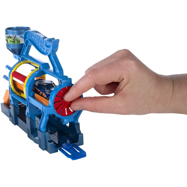 HOT WHEELS ΑΝΑΔΙΠΛΟΥΜΕΝΗ ΠΙΣΤΑ - TURBO JET CAR WASH