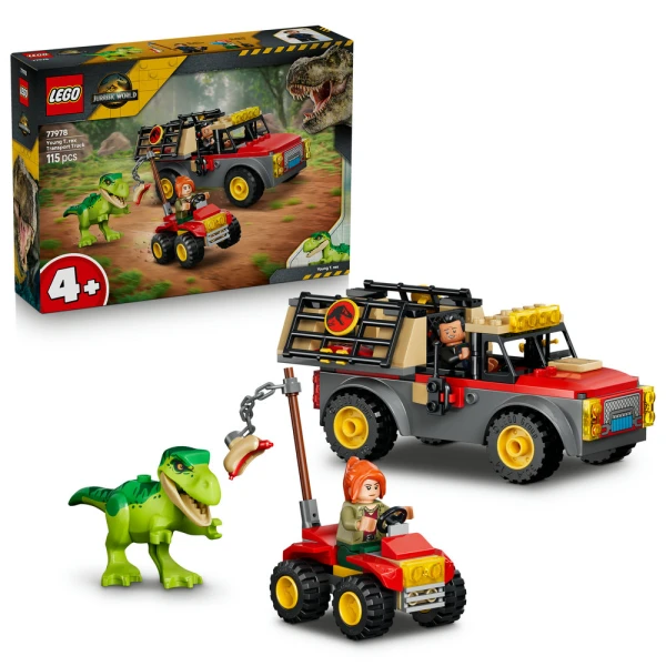 LEGO JURASSIC WORLD ΦΟΡΤΗΓΟ ΜΕΤΑΦΟΡΑΣ ΝΕΑΡΟΥ T-REX
