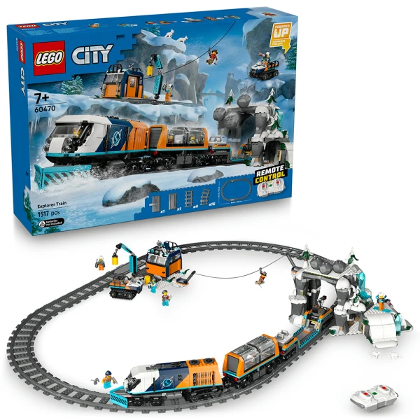 LEGO® CITY ΑΡΚΤΙΚΟ ΠΟΛΙΚΟ ΕΞΠΡΕΣ ΕΞΕΡΕΥΝΗΤΩΝ