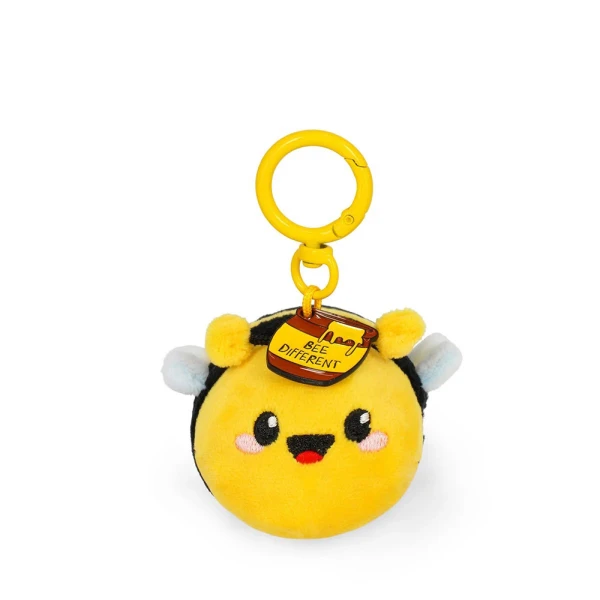 LEGAMI KEY RING SUPER SOFT PLUSH BEE