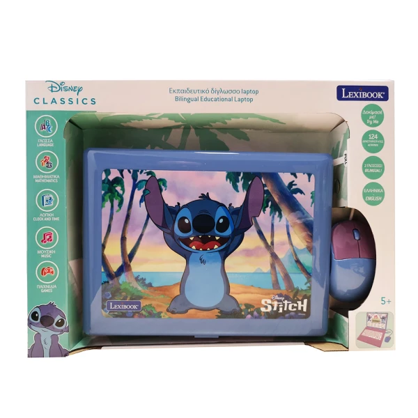 LEXIBOOK ΠΑΙΔΙΚΟ LAPTOP STITCH
