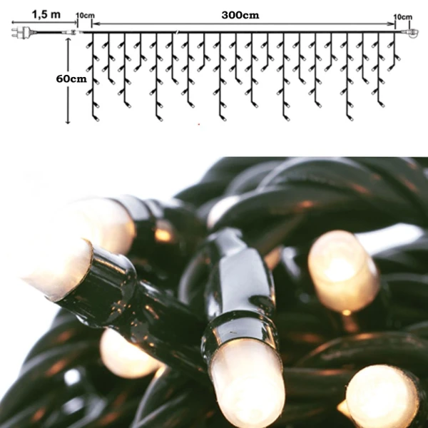ΦΩΤΑΚΙΑ 150 LED ΣΤΑΛΑΚΤΙΤΗΣ ΠΡΑΣΙΝΟ ΖΕΣΤΟ ΕΠΕΚΤΕΙΝΟΜΕΝΟ 60Χ300 ΕΚ ΕΣΩΤΕΡΙΚΟΥ ΚΑΙ ΕΞΩΤΕΡΙΚΟΥ ΧΩΡΟΥ