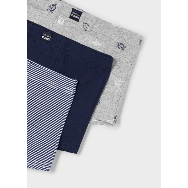 MAYORAL SET 3 BOXERS NAVY BLUE 